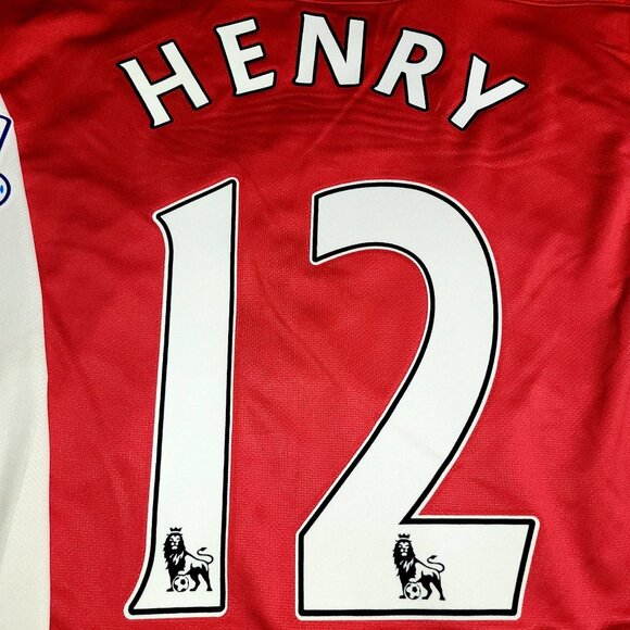 Henry Arsenal 2011 2012 Long Sleeve Soccer Jersey Shirt L SKU# 423981-620 - Picture 2 of 9